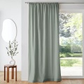 Vorhang Scenario Mit Faltenband Unisex Grün 135x350CM