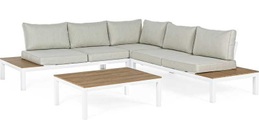 Garten Ecklounge Elias weiss
