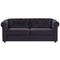 Schlafcouch aus Samtstoff Glamourös CHESTERFIELD Schlafcouch aus Samtstoff Glamourös CHESTERFIELD