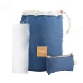 InnovaGoods - Kosmetiktasche - Blau und Weiss