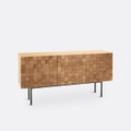 LA REDOUTE INTERIEURS, Sideboard Madria Mit 3 Türen Unisex Braun ONE SIZE