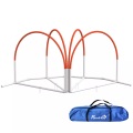 PawHut, PawHut - Hunde-Agility-Set, One Size, Orange