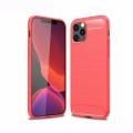 iPhone 12 Pro Max - Metall Carbon Look Gummi Hülle
