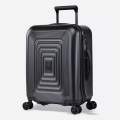 Twilight Handgepäck Koffer 4 Rollen Unisex Schwarz 55 CM