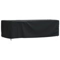 vidaXL Gartenmöbel-Abdeckung Schwarz 300x140x90 cm Wasserdicht 420D