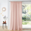 Vorhang Nyong Mit Faltenband Unisex Rosa 140x350CM