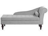 Chaiselongue aus Samtstoff Klassisch PESSAC Chaiselongue aus Samtstoff Klassisch PESSAC