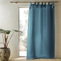 AM.PM, Vorhang Colin Aus Leinen Unisex Blau 140x220cm