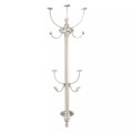 Calicosy - Wandgarderobe mit 9 Haken, One Size, Silber