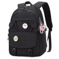 Only-bags.store, Only-bags.store - Schultasche mit Laptopfach, Diebstahlsicherer Schulrucksack, wasserdichter Rucksack, für Damen, Schwarz, One Size