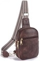 Bauchtasche Brusttasche, Umhängetasche Kunstleder Umhängetasche Kleine Umhängetasche Damen Multicolor