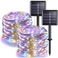 32m Solar Draht- Lichterkette Multicolor 32m Solar Draht- Lichterkette Multicolor
