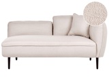 Chaiselongue aus Bouclé Modern CHEVANNES Chaiselongue aus Bouclé Modern CHEVANNES