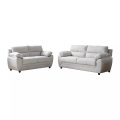Vente-unique - Sofa 3-Sitzer & 2-Sitzer - Stoff - Beige - MANOA, One Size