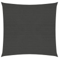 vidaXL Sonnensegel 160 g/m² Anthrazit 2,5x2,5 m HDPE