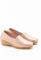 Schmiegsamer Mokassin. Damen Rosa 37