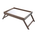 Tisch/tablett Aus Holz Unisex Kühles Braun
