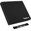 Gorilla sports, Gorilla Sports - MOVIT Balance Pad Sitzkissen - Schwarz mit Gymnastikband