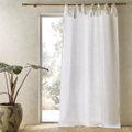 AM.PM, Vorhang Colin Aus Leinen Unisex Weiss 140x350CM