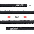 Gorilla sports, Battle Rope In Versch. Längen Und Dicken Unisex Schwarz ONE SIZE