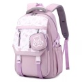 Only-bags.store - Schulrucksack Schultaschen für Teenager Wasserdichter Rucksack Leichte Schulranzen Schulgeschenke, ästhetische Schultasche mit mehreren Taschen, Damen, Violett Bedruckt, One Size