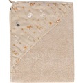 Bebe Jou KAPUZENBADETUCH , 301020 , Taupe , Textil , Tier , 75x1 cm , angenehm weich, hochwertige Qualität, schadstoffgeprüft , 008296017501