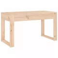 vidaXL Gartenbank 80x38x45 cm Massivholz Kiefer
