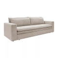 Sofa 3-Sitzer - Mit Schlaffunktion - Cord - Cremefarben - TILIA Sofa 3-Sitzer - Mit Schlaffunktion - Cord - Cremefarben - TILIA