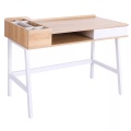 HOMCOM - Schreibtisch, One Size, Weiss