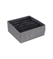 SOFT Organizer Grau 6 Fächer breit SOFT Organizer Grau 6 Fächer breit