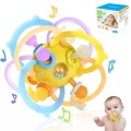 Activity-board - Greifball Beißring Baby, Silikon-Babyspielzeug, Licht-Sensorik-Spielzeug Beißhilfe Beißspielzeug Baby-Rassel, One Size, Multicolor