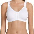 Frontline Open - Sport Bh Mit Vorderverschluss Damen Weiss D/85