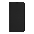 Dux Ducis - iPhone 13 Pro Flip Wallet Cover Leder Tasche - Schwarz