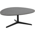 Couchtisch Bellair Glas schwarz 100