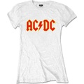 Acdc Tshirt Damen Weiss L