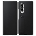 SAMSUNG Leather Flip Cover - Schutzhülle (Passend für Modell: Samsung Galaxy Z Flip3 5G)
