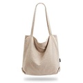 Kordel Tasche Umhängetasche Mit Reißverschluss, Große Shopper Tasche Tragetasche Handtasche Damen Multicolor ONE SIZE