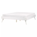 Bett mit Lattenrost aus MDF-Platte Retro BERRIC Bett mit Lattenrost aus MDF-Platte Retro BERRIC
