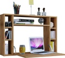 MID.YOU Laptoptisch in eichefarben, honig , Wandila , Holzwerkstoff , 90x60x20 cm , melaminharzbeschichtet,Nachbildung , 000657019101