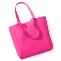 Westford Mill - Organic Einkaufstasche 16 Liter, One Size, Fuchsia