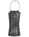Beliani, Windlichtsäulen Aus Bambusholz Boho Mactan Unisex ONE SIZE