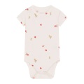 Hust and Claire - Bambus Body kurzarm Buller Herzen, 98, Multicolor