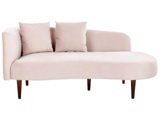 Chaiselongue aus Samtstoff Modern CHAUMONT Chaiselongue aus Samtstoff Modern CHAUMONT