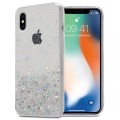 Hülle für Apple iPhone XS MAX TPU Silikon mit funkelnden Glitter