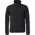 Basic Fleecejacke Herren Schwarz M