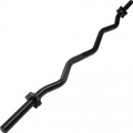 Gorilla sports, Curlstange Unisex Schwarz ONE SIZE