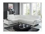 Vente-unique, Ecksofa Leder NAHIA Ecke Links Ecksofa Leder NAHIA Ecke Links