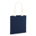 Tragetasche Earthaware Aus Biobaumwolle, Kontrasthenkel Damen Marine ONE SIZE