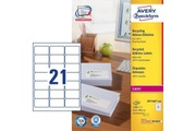 AVERY ZWECKFORM Adressetiketten 63,5x38,1mm LR7160100 recycling 2100 S