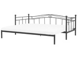 Beliani, Bett mit Lattenrost aus Metall Modern TULLE Bett mit Lattenrost aus Metall Modern TULLE